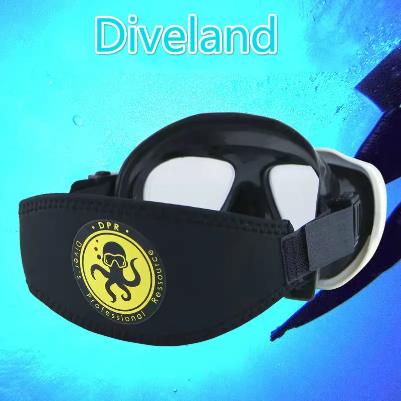 Diving Mask Head Strap Cover Mask Padded Protect Long Hair Band Strap-Wrapp_WP5 