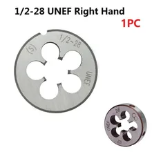 

1PC 1/2-28 UNEF Threading Die Right Hand For Molding Machine Screw Die For Metal Threading Tools Hardness And Durable