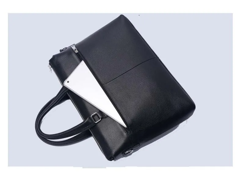 HERDER, деловой мужской портфель, сумка для ноутбука, кожаная мужская сумка через плечо, мужская кожаная сумка для работы/офиса, мужской портфель