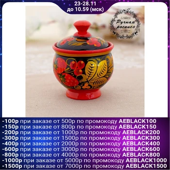 

Salt-cellar "Malaya", khokhloma 4497772