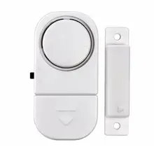 Домашняя сигнализация, магнитные датчики, беспроводная домашняя дверь, окно, входная охранная сигнализация для магазина, счетчик, офис, семейный магазин, бизнес