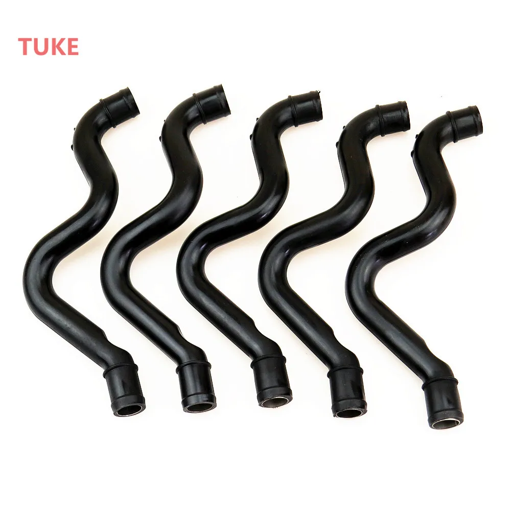 RWSYPL 5 Pcs Engine Rubber Exhaust Manifold Pipe For Bora Golf MK4 A3 S3 TT Seat Leon Toledo 06A 103 213 AF 213AF | Автомобили и
