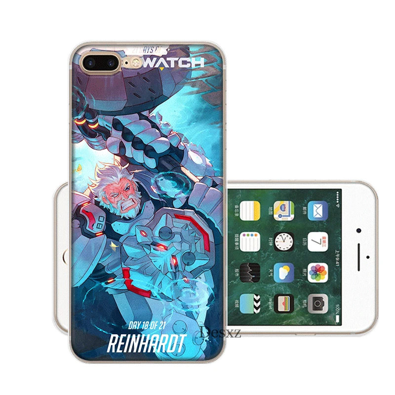 Чехол для мобильного телефона iPhone 11 Pro X XR XS Max 5 5S SE 6 6S 7 8 Plus жесткое покрытие часов