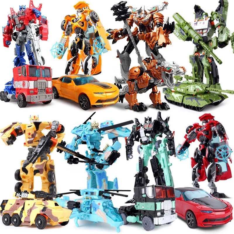 

2020 Top Sale Height 19cm Model Transformation Robot Car Action Toys Plastic Toys Action Figure Deformation Toys Gift For Childr