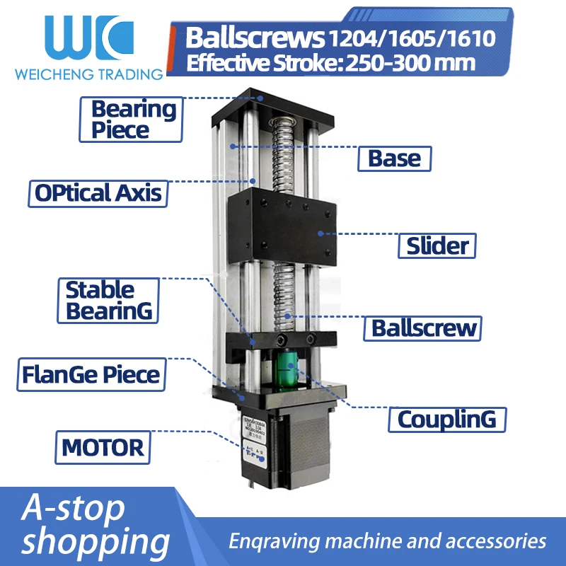 CNCMachineZAxisSlidingTableLinearMotionGuideRailwithBall