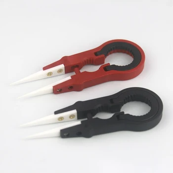 

High Quality Multi Function Ceramic Tweezer DIY Vape Tool Seramik Electronic Cigarette Without Replacement Part Vape Accessory