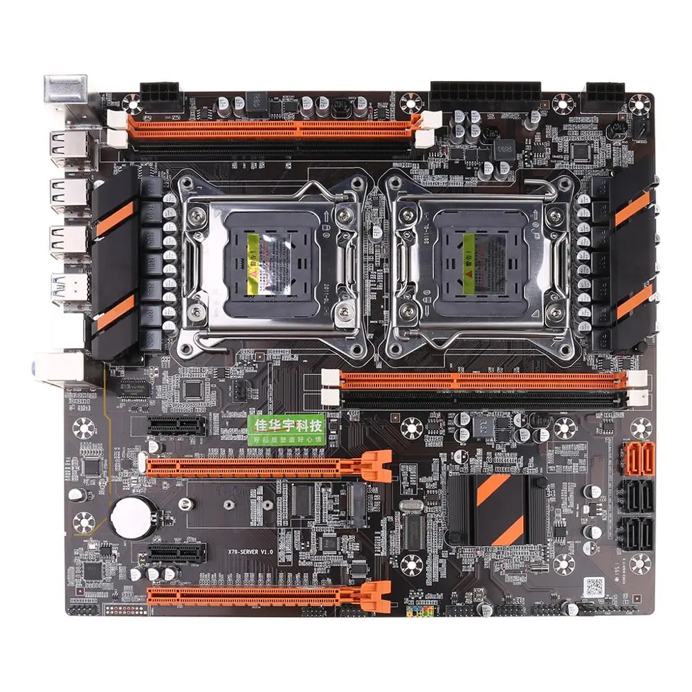 Cena X79 podwójny procesor LGA2011 płyta główna E5 4 × ddr3 DIMM pulpit komputerowa płyta główna M.2
