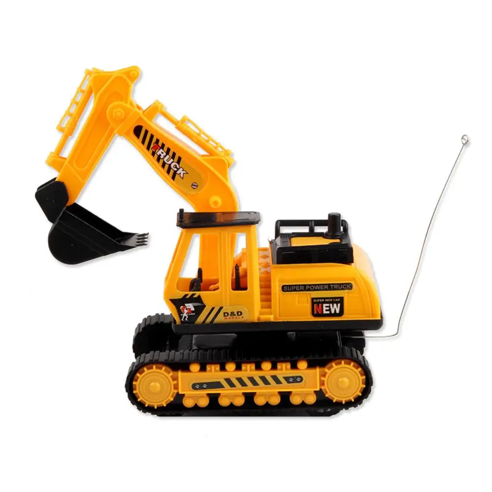

Remote Control Excavator Toy Electric Construction Vehicle Resistant To Falling Simulated Excavator Truck Children Toys