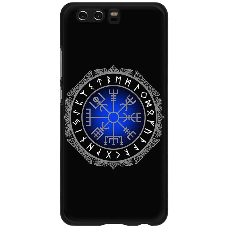 B3 EWAU Viking Vegvisir Odin скандинавский мягкий чехол для телефона huawei Honor view 20 9X 6A 7A 7C 7X 8C 8X Pro 8 9 10 Lite - Цвет: B3