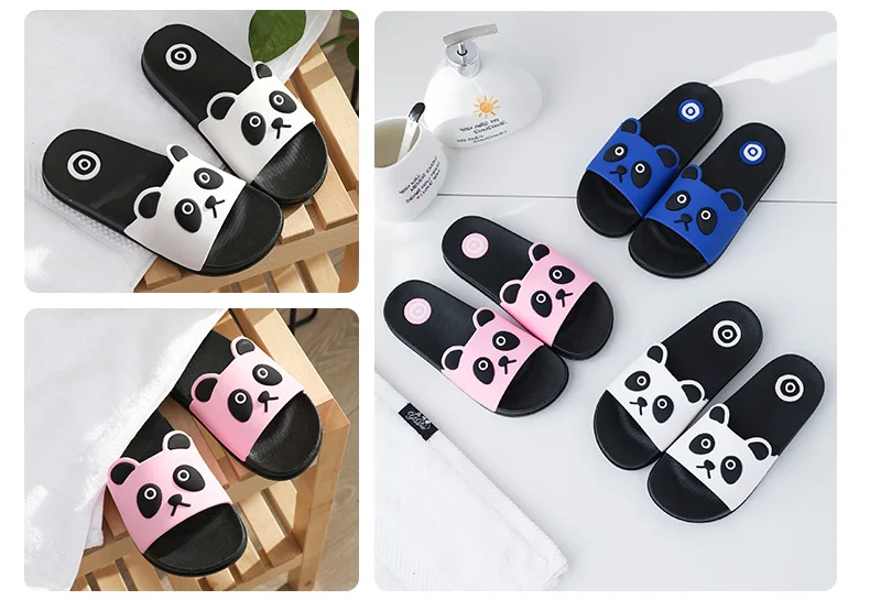 Children Slippers Cartoon Girls Sandals Household Household Antiskid Soft Bottom Cuhk Cute Bath Indoor Summer Male PVC children girls shoes