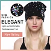 CHING YUN Women Cashmere knit hat new soft Winter Warm Rhinestone embroidery High Quality Female Solid Color Knitted Hat B19-13 ► Photo 2/6