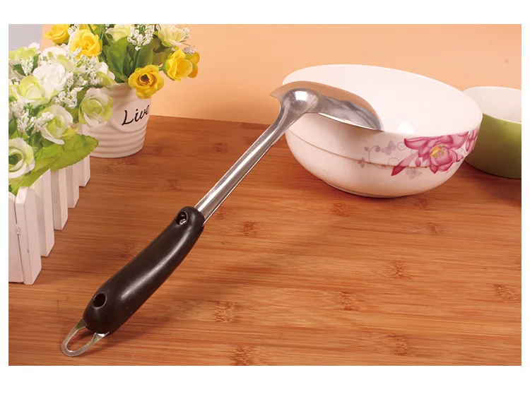 E394 Stainless Steel Long Handle Ladel Stall Supply Of Goods Hot Selling 2 Yuan Shop Supply Of Goods Daily Use The Department St