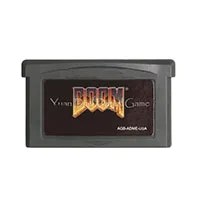 32 бит видео игровая консоль карты Doom Английская литература США Версия - Цвет: Grey shell