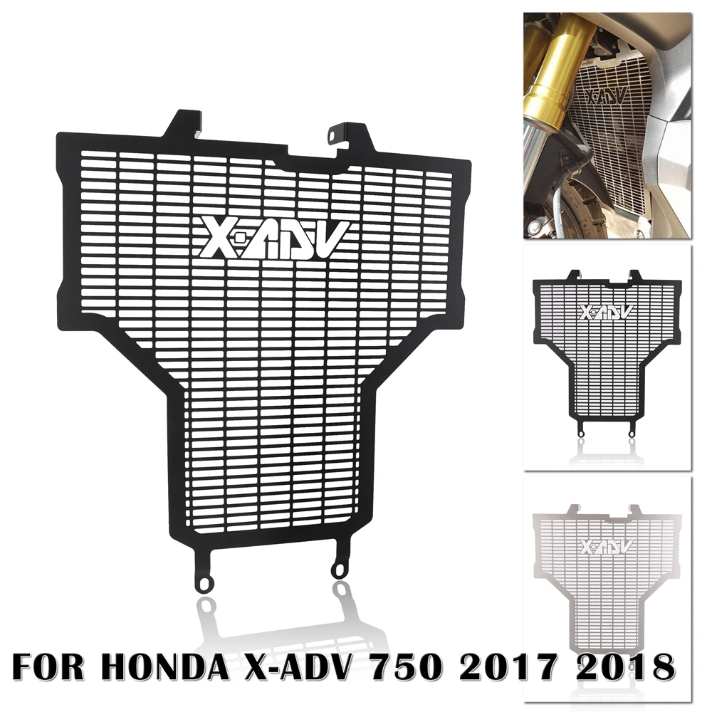 Серебристый XADV радиатор мотоцикла Защитная крышка решетка протектор для Honda X-ADV 750