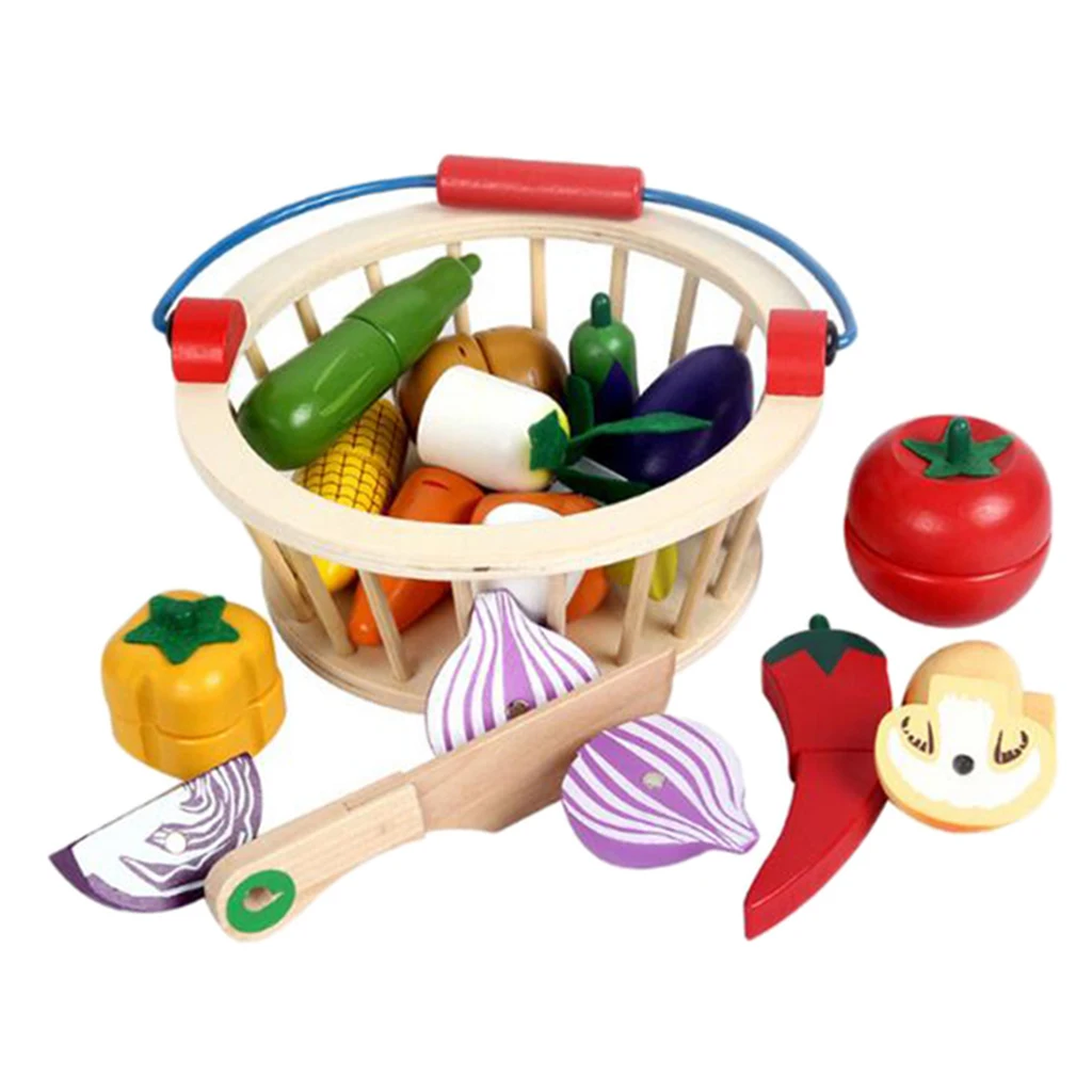 Play Food Toys, Pretend Play Kitchen Set Cutting Cake Play Kitchen Sets, Toddlers Pretend Food Playset Toy Set
