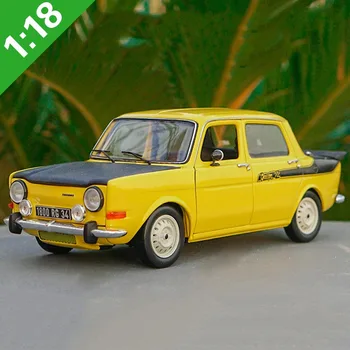 

1/18 Scale metal diecast NOREV Simca Simca 1000 Rallye 2 SRT vehicle toy alloy car model children kids gift collection display