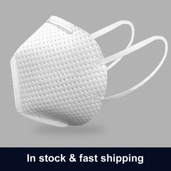 

In stock & fast shipping face masks 4 Layers Filter Mask Non Woven Personal Reusable Anti-Dust Masks Earloops Masks