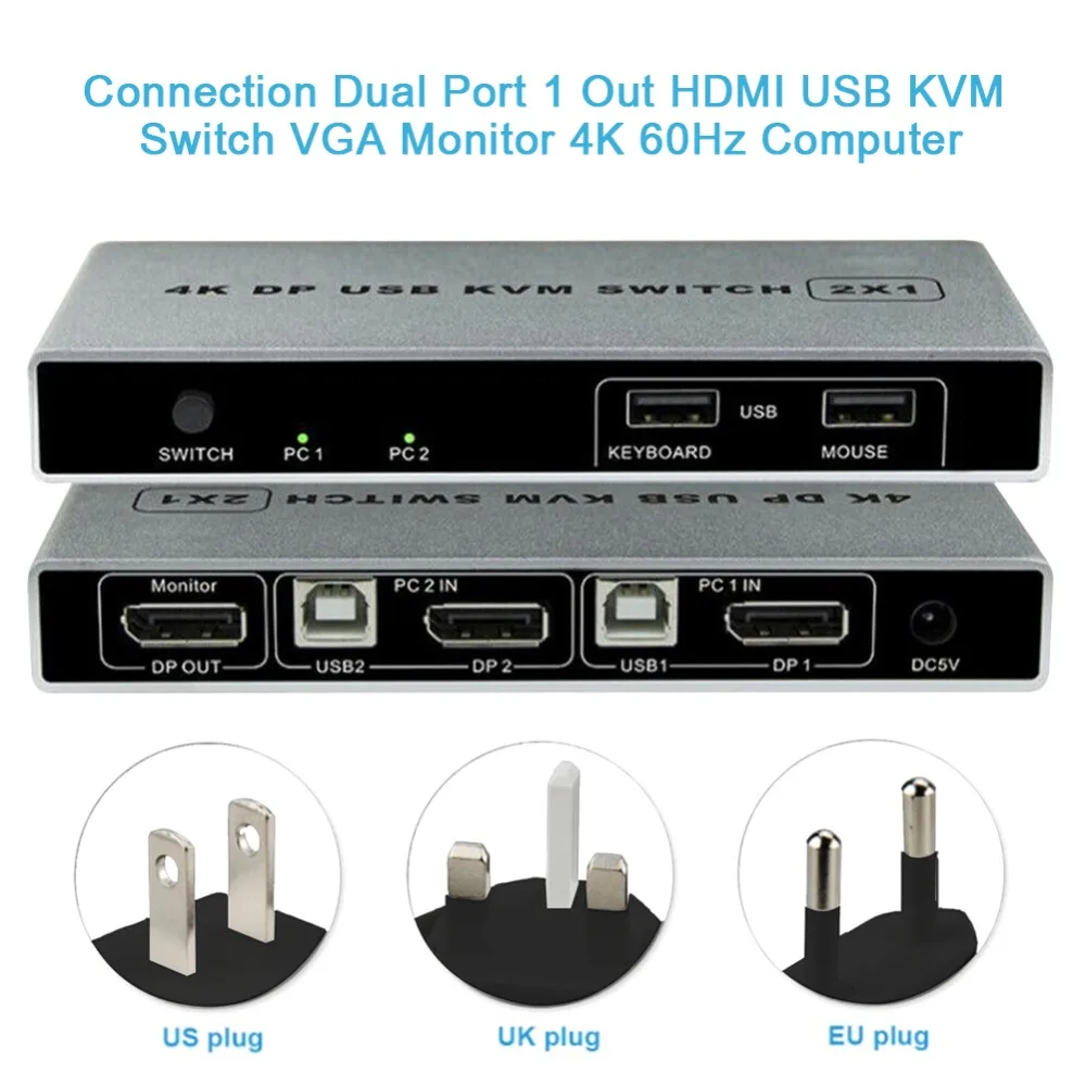 VGA-Monitor-Dual-Port-1-Out-HDMI-USB-KVM-Switch-Stable-4K-60Hz-Mouse-Support-Displayport (1)