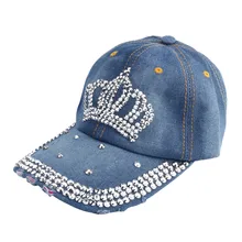 Женские шапки летняя модная простая Бейсболка Повседневная Уличная Кепка с рисунком короны регулируемая бейсболка для женщин