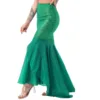 Women Ladies Shiny Sequined Mermaid Tail Skirt Party Photography Cosplay Costume Long Mermaid Tail Halloween Theme Party Dress 3