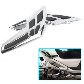 

2x Chrome Motorbike Fairing Tank Trim Cover For Honda Goldwing GL1800 2001 2002 2003 2004 2005 2006 2007 2008 2009 2010 2011