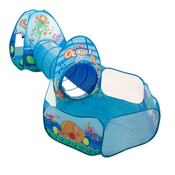 

1 Set Kids Toy Tent Game House Baby Foldable Teepee Ocean Pool Play Tent