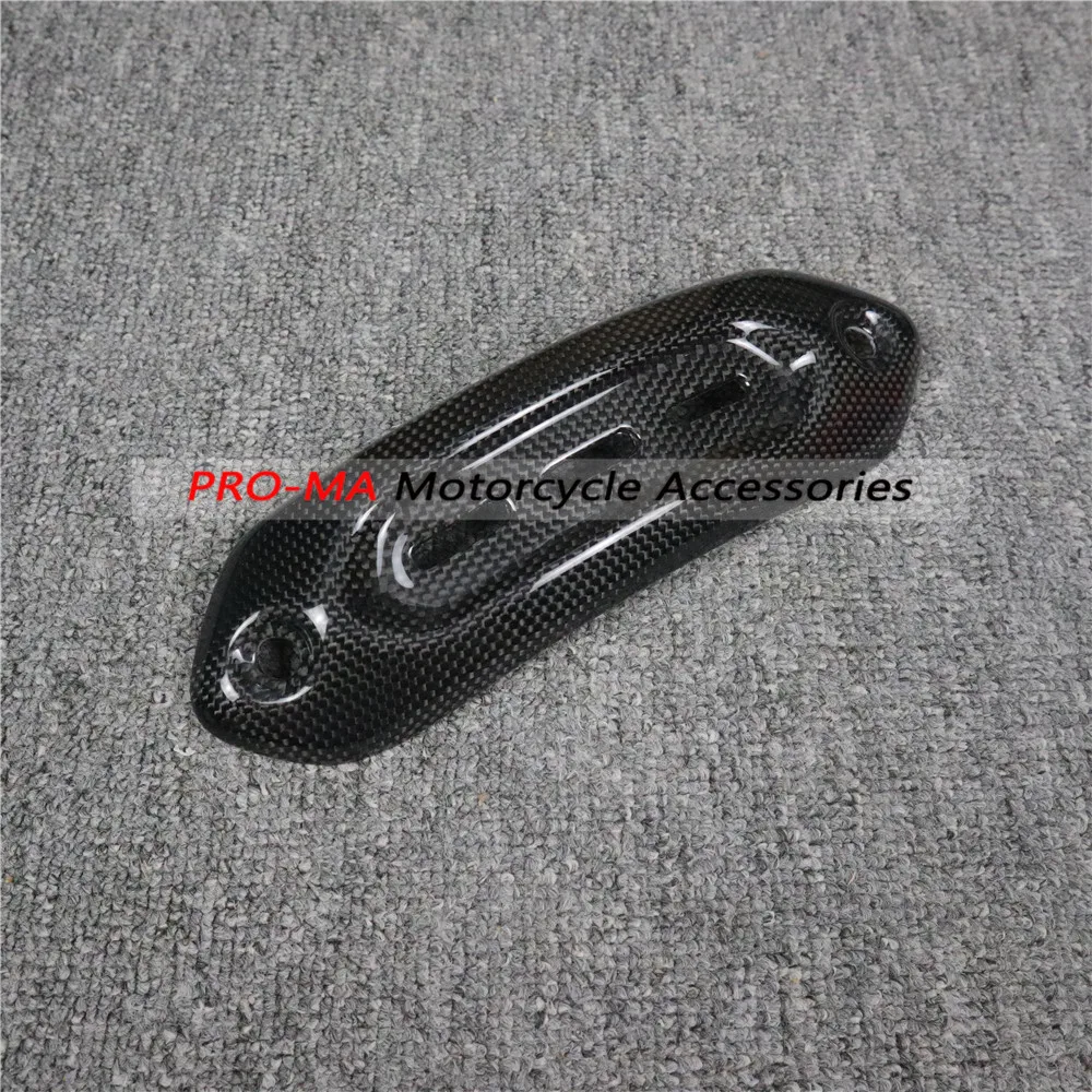 

Motorcycle Heat Shield Cover(A) in Carbon Fiber For Ducati Hyperstrada, Hypermotard 950 939 821