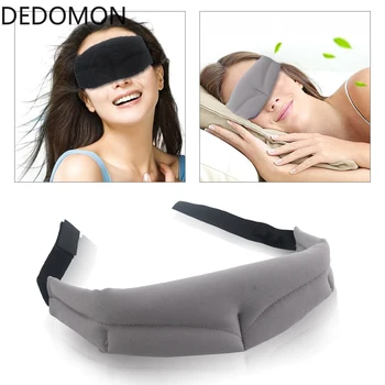 

3D Sleeping Eye Mask Travel Rest Aid Eye Mask Cover Patch Paded Soft Sleeping Mask Blindfold Eye Relax Massager Eyeshade Cover