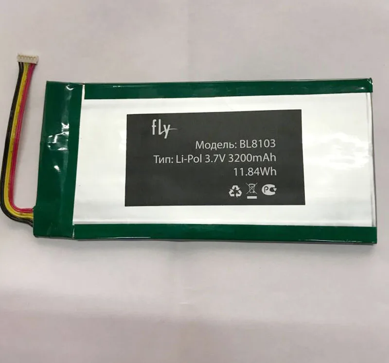 GeLar 3 7 V 3200mAh/11.84Wh BL8103 Сменный аккумулятор для FLY Flylife Connect 3G 2/Tab Li ion полимерная