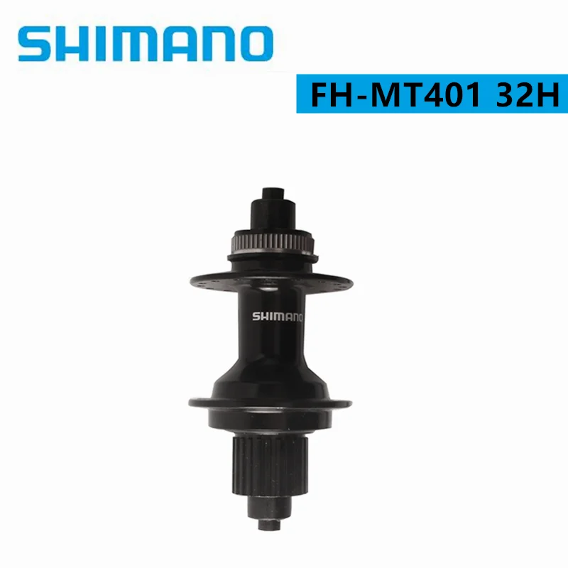 Задняя втулка Shimano FH MT401 Центральный замок дисковый тормоз 32H 12 Скоростей микро Сращивание горный велосипед