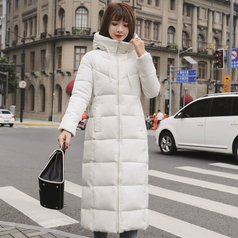 

Plus Size 4XL 5XL 6XL womens Winter Jackets Hooded Stand Collar Cotton Padded Female Coat Winter Women Long Parka Warm Thicken