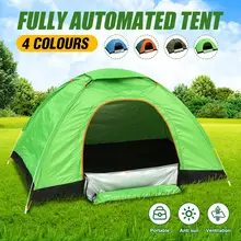 4 cores barracas dobráveis à prova dwaterproof água livre construção automática de abertura rápida ao ar livre viajar barraca acampamento praia sun shelter
