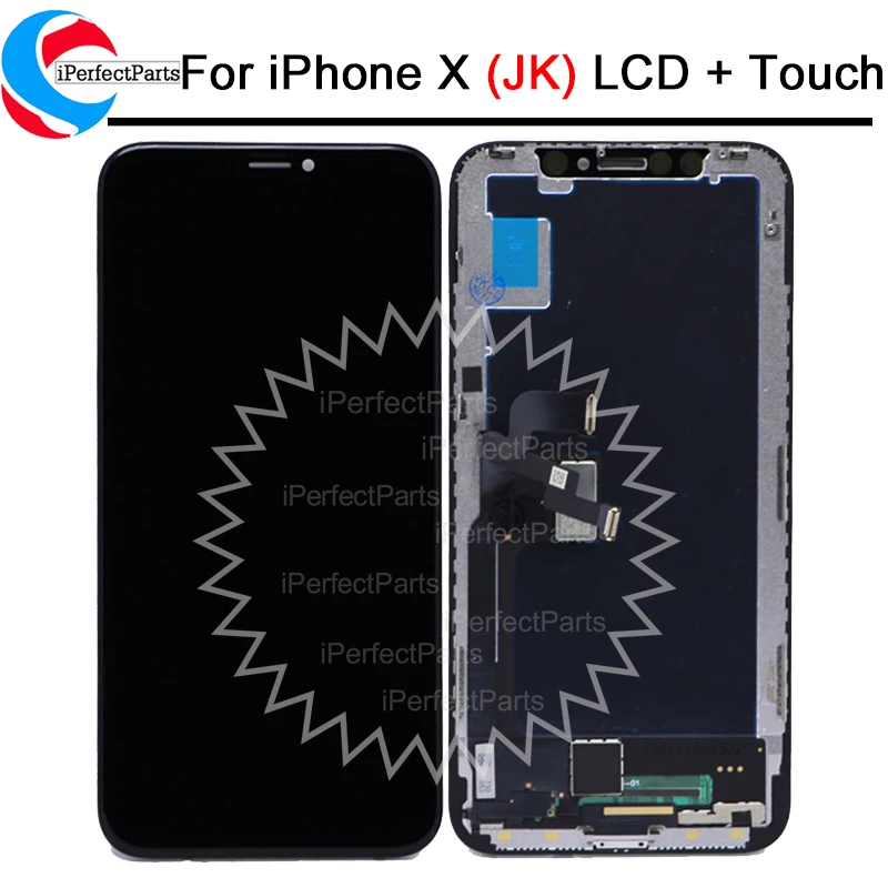 

Hard LCD For iPhone X LCD Display A1901 A1902 A1903 A1865 Touch Screen Digitizer Replacement Assembly Parts For iphone X JK LCD