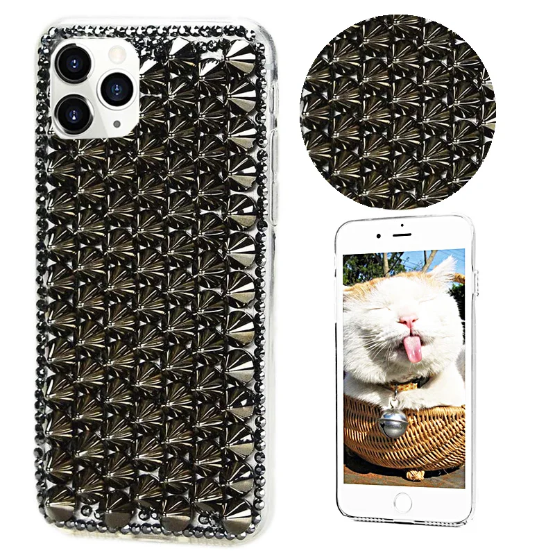 Luxury Fashion Bling Rhinestone Gem diamond Soft phone case for Apple iPhone 13 6 7 8 X XS XR 11 Pro Max 12 MiNi Glitter cover | Мобильные