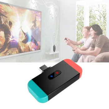 

USB-C Bluetooth Audio Transmitter Type-C BT Audio Adapter Wireless Muisc Transmitter for Nintendo Switch PS4 PC