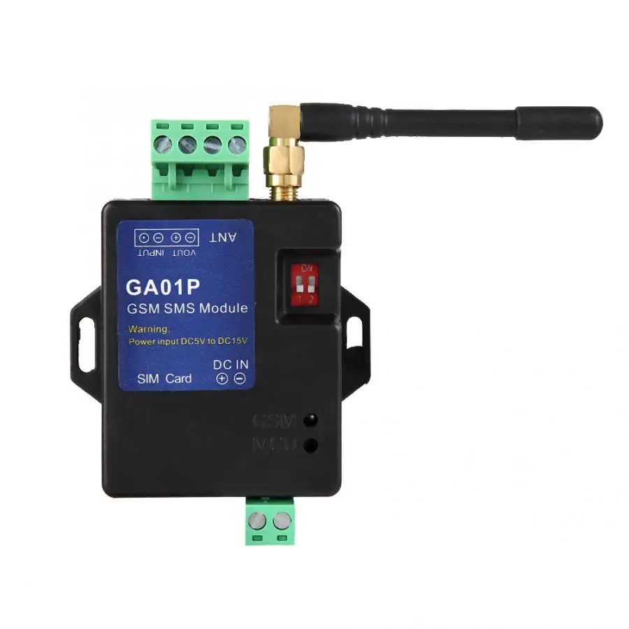 Сигнализация GA01P GSM сигнализация для звонков по SMS аккумуляторная батарея системы