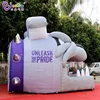 Personalized 4.8x4.5x3.8 Meters Inflatable Bulldog Head Tunnel Tent For Outdoor Event - BG-T0259 3