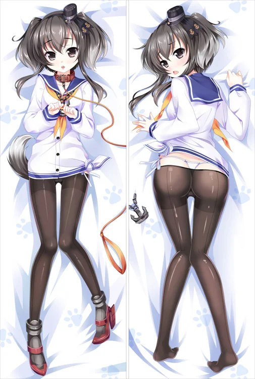 Аниме Kantai Коллекция Yuudachi Dakimakura Чехол Kancolle Kaga персонажи Shimakaze Bolster чехол Amatsukaze обнимает чехол для подушки - Цвет: S6