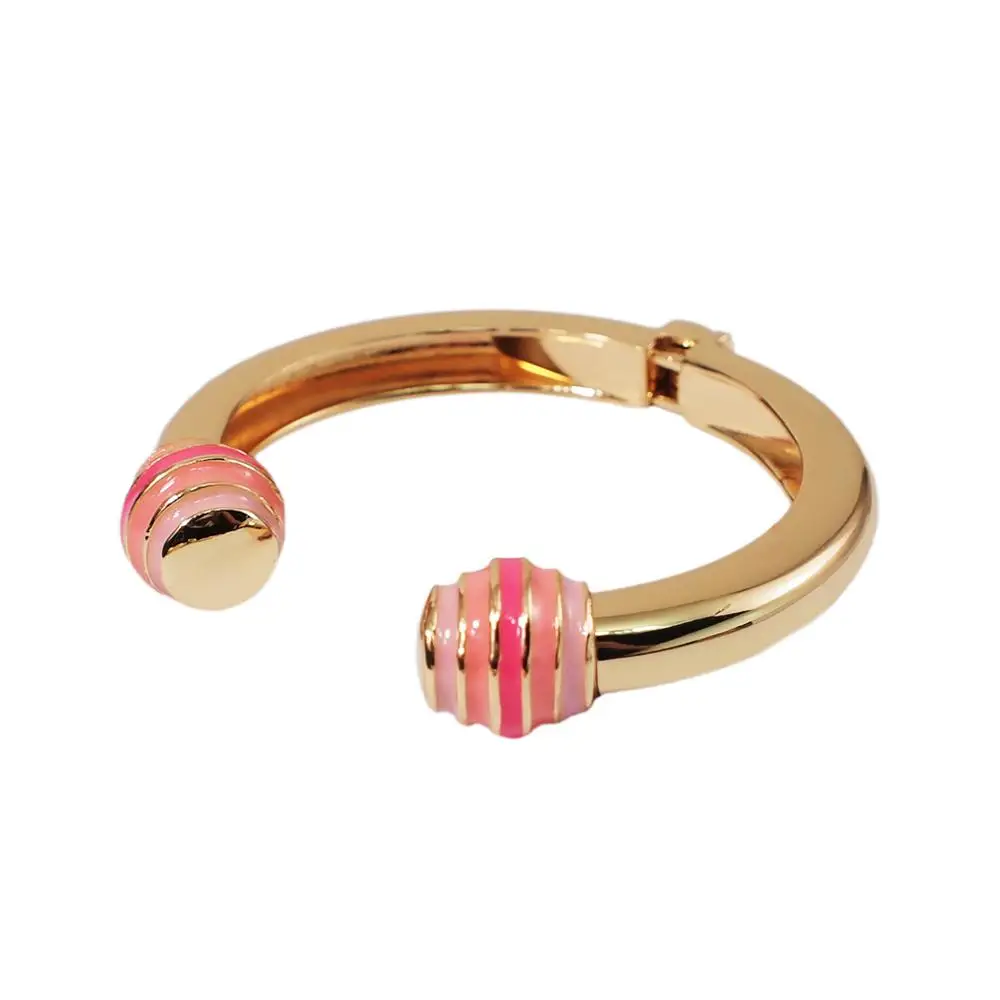 MANILAI, сплав, массивные браслеты, браслеты для женщин, высокое качество, очаровательные браслеты на запястье, синий, черный, розовый цвет, ювелирные изделия - Окраска металла: Pink Bracelets