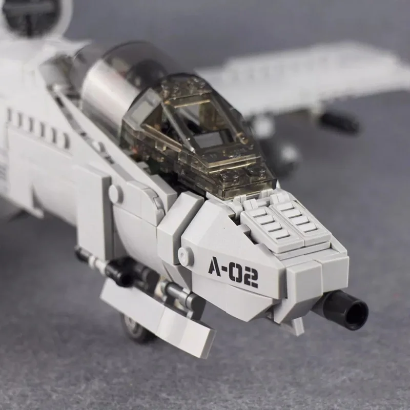961 шт. XINGBAO строительные блоки XB-06022 легое Военная серия A-10 истребитель детские игрушки Кирпичи Модель самолета 4px