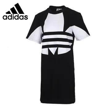 

Original New Arrival Adidas Originals LRG LOGO DRESS Women's Dress short sleeve Sportswear
