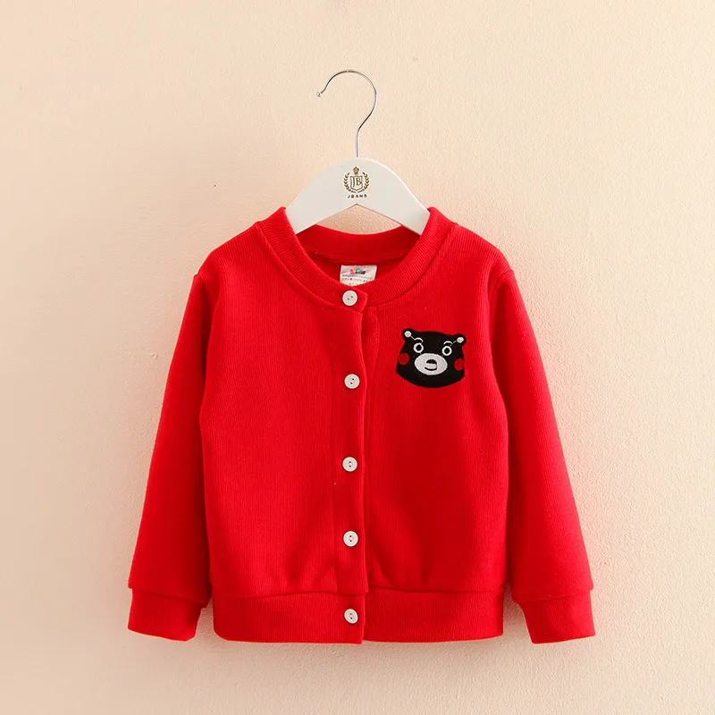 

Baby Embroidered Cardigan 2019 Spring Clothing Girls BOY'S Childrenswear Children Long-sleeved Coat Tops MY-1190