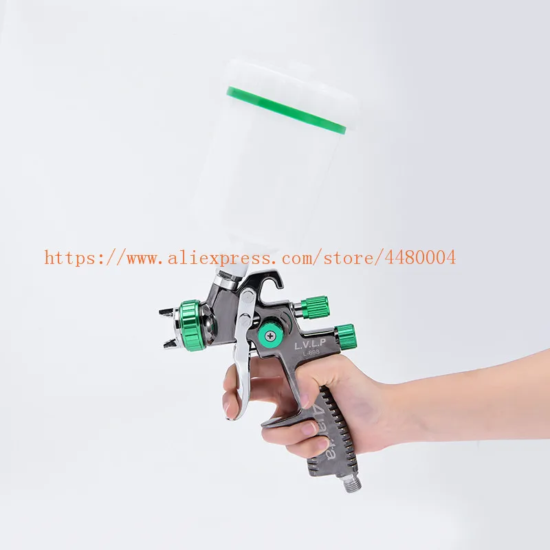 LVLP Spray Gun Auarita Manual spray gun 1.3mm 600CC Gravity spray gun with spray gun accessories