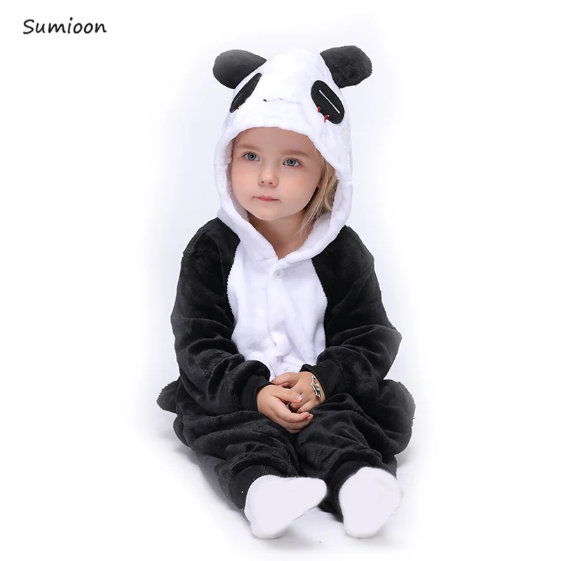 Kigurumi Pajamas Unicorn For Children Baby Girls Pyjamas Boys Sleepwear Animal Lion Deer Licorne Onesie Kids Costume Jumpsuit