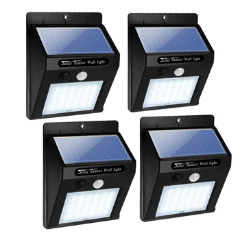 

30 LED Outdoor Solar Light, Body-Sensing Courtyard Light, Waterproof Solar Lighting for Gardens, Terraces, Yards, Driveways and