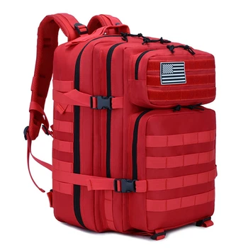 

Outdoor Sports Backpack 45L Camping Travel Computer Backpack Casual Bag Outdoor Bag Unisex Red