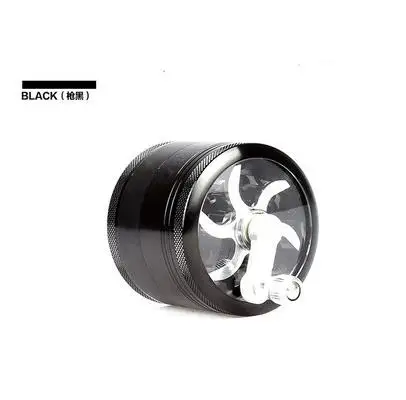 Hand aluminum alloy grinding four layer metal smoke cracker smoke detector manual mill