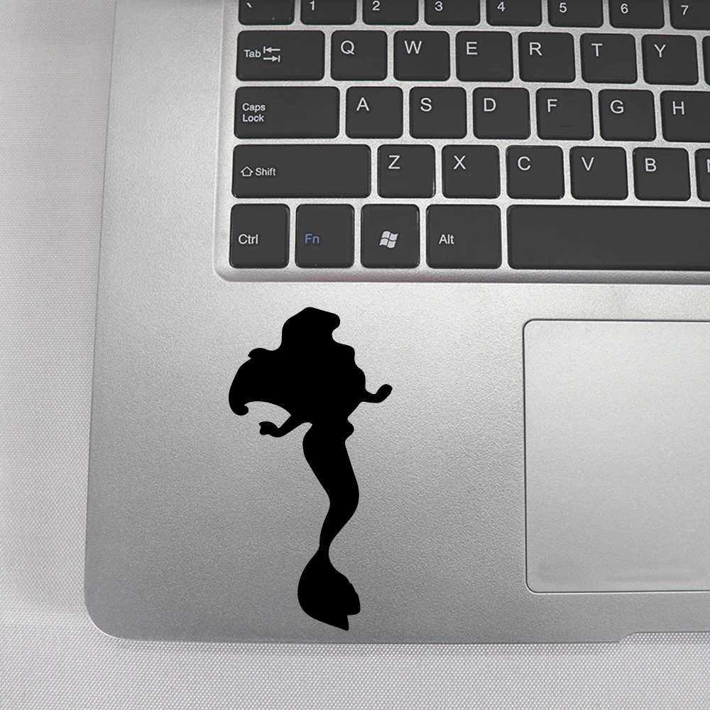 Современная наклейка для ноутбука с русалочкой для Macbook Pro Air retina Mac 11 12 13 15 для lenovo/Xiaomi/Hp/Asus, украшение для кожи ноутбука