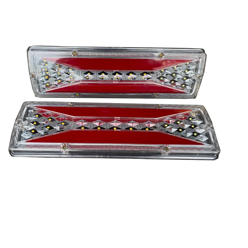 NEW Tricycle electric tricycle LED tail light assembly 12V48V60V diversion water universal accessories for trucks trailers