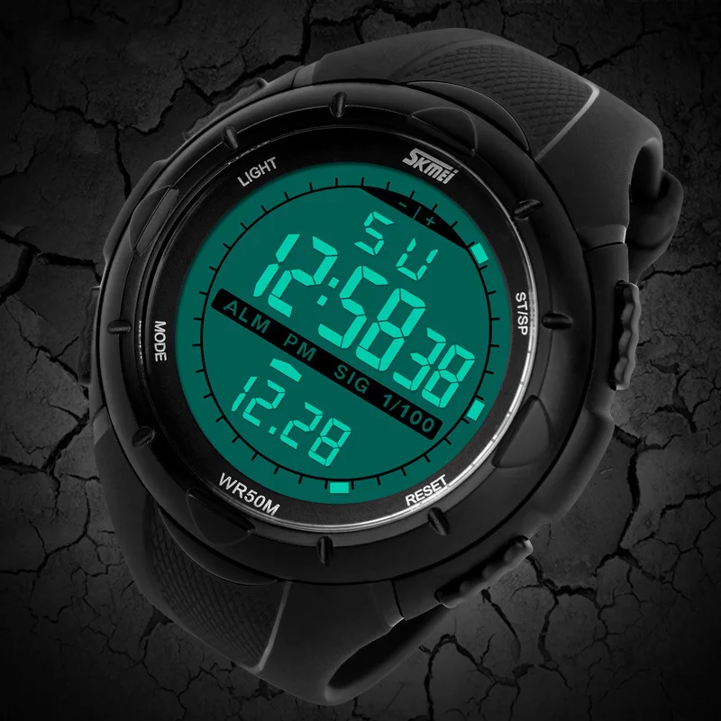 Waterproof Clock Watch Hombre Alarm Man 1